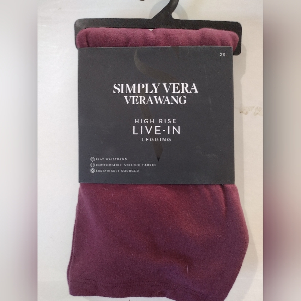 Simply Vera Vera Wang High Rise Leggings
